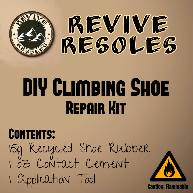 DIY Climbing Shoe Repair Kit