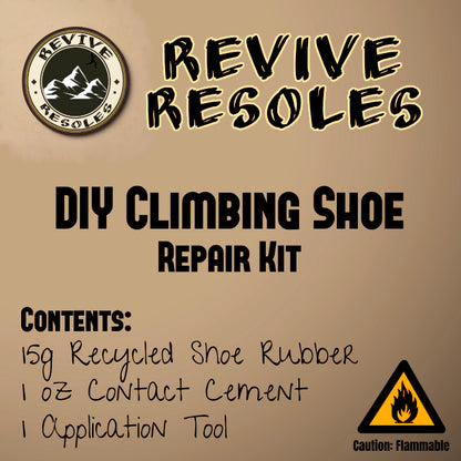 DIY Climbing Shoe Repair Kit